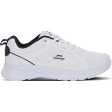 Slazenger Gıorgı I Erkek  Beyaz / Lacivert Koşu & Yürüyüş Spor Ayakkabısı