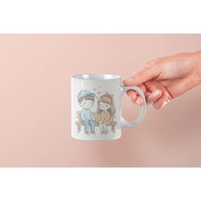 Mithor Shop Maltese Terrier – Love Yazılı Sevgililer Günü Özel Tasarım Kupa