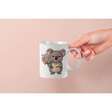 Mithor Shop Koala - Kalpli Kartlı Kupa Tasarımı – Sevgililer Günü Özel (Dişi)