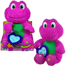 HYG89 Fisher-Price Kalp Yapan Barney Pelüş Oyuncağı