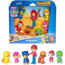Spin Master 70443 Sun-Spm-Figür Set Paw Patrol Rescue Wheels Temalı 7li