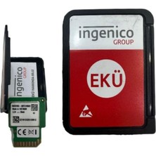 Ingenico Ekü Hafıza Kartı 3 Milyon Satır Kapasite ile Ingenico IDE 280, IWE 280, MOVE 5000F Modelleri İçin