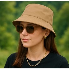 SF Collection Unisex Bucket Şapka - Pamuk Kumaş Günlük Yazlık Kova Balıkçı Şapka
