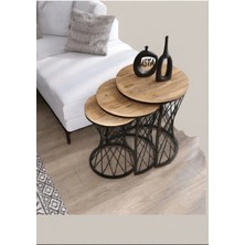 Teknor Hasır Telli Model Statik Zigon Sehpa