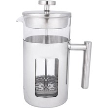 PremiumPort Paslanmaz Çelik French Press 350 Ml, Pratik ve Şık Kahve Demleme Aracı