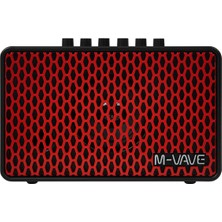 M-Vave SP100 Elektro Gitar Amfisi Kırmızı