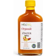 Holigo Organik Zinzer Miks 200 ml  (Pestisit ve Ağır Metal Analizli)