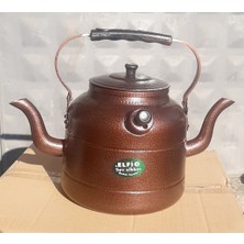 PremiumPort Sağlam Alüminyum Çaydanlık, 5 Litre, Boyalı ve Içten Demlikli