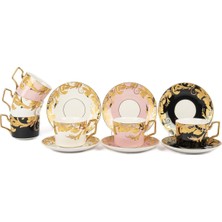 UltraMint Şık 6'lı Çay Fincanı Seti 230CC, Zarif ve Kullanışlı Tasarım