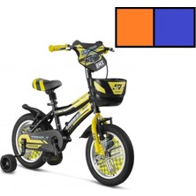 Ümit 1402 Trend-Y-Bmx-Sepet-V-Erkek Çocuk Bisikleti 14 Jant Turuncu Mavi