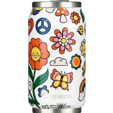 Les Artistes Paris Isı Yalıtımlı Kutu Çelik Termos 280ML Happy