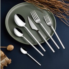 UltraMint 12 Kişilik 72 Parça Çatal Kaşık Bıçak Takımı, Şık ve Kullanışlı Set