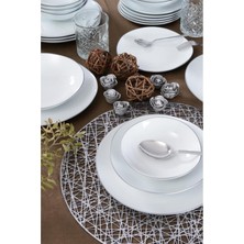 UltraMint Yüksek Kaliteli Porselen 24 Parça Boya ve File Seti