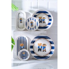 UltraMint Şık 6 Kişilik 21 Parça Kahvaltı Takımı, Zarif ve Kullanışlı Set