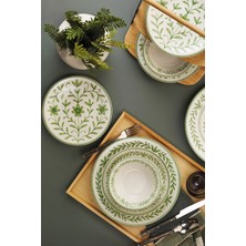 UltraMint Şık 24 Parça 6 Kişilik Modern Yemek Takımı Seti
