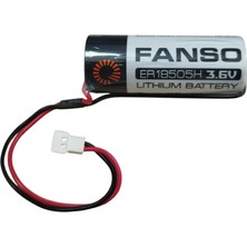Kafkas Store I-Tdr Fanso ER18505H Kablolu Konnektörlü (51005-2P) 3.6V Lithium Pil (Li-Socl2)