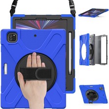 Kafkas Store I-Tdr Ipad Pro 12.9 (2020) Kılıf Amazing Tablet Kapak - Mavi