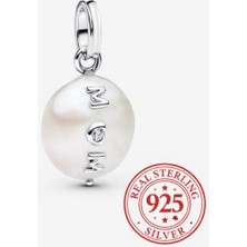 Poseidons Jewellery Incili Anne Sallantılı Charm