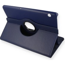 Kafkas Store I-Tdr Huawei Mediapad T5 10 Kılıf 360 Tablet Deri Kılıf - Lacivert