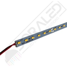 24 Volt Bantlı 5730 24 V LED Bar Alüminyum Çubuk LED 72 Ledli Günışığı 3000-3200K 100CM 24V