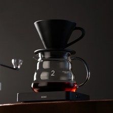 PremiumPort Şık Siyah Kahve Sürahisi Seti, Modern ve Zarif Tasarım