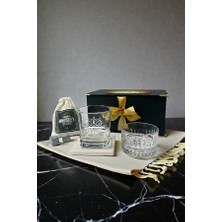 Hediyemen Özel Kutusunda Hediye Edilip Atılmayan Viski Bardağı Seti