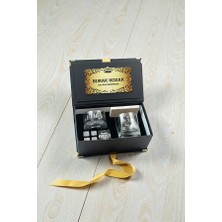 Hediyemen Özel Kutusunda Viski Içmeyi Ritüel Olarak Görenlere Özel Viski Bardağı Seti