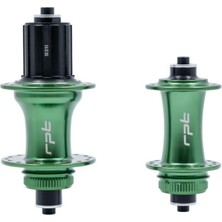 Raptor Ön Arka Göbek Seti 32 Delik Centerlock Disk Yeşil