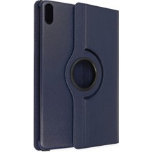 Kafkas Store I-Tdr Huawei Matepad 11 10.9 360 Tablet Deri Kılıf - Lacivert