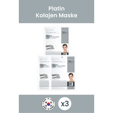Dermal Sıkılaştırıcı, Aydınlatıcı, Yumuşatıcı Platinum Kollajen Maske 23 gr 3 Adet
