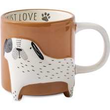 Aryıldız Aryıldz Animal Köpek Figürlü Kupa 320ML 278307