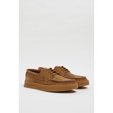 Faruk Balkanas Ferris Model Süet Deri Kauçuk Taban Casual Ayakkabı