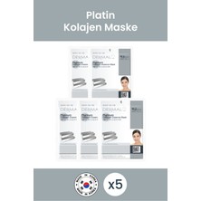 Dermal Sıkılaştırıcı, Aydınlatıcı, Yumuşatıcı Platinum Kollajen Maske 23 gr 5 Adet