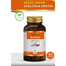 Hekimzade Semenor 90 Kapsül 850MG - Aspir Otu İçeren Takviye Edici Gıda