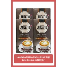 Laudatio Bütün Kahve Çekirdeği Cafe Crema 4X1000 gr