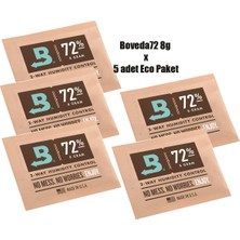 Bek Tobacco Boveda 72 8G Humidor Puro Kutusu Nemlendirici