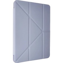 Kafkas Store I-Tdr Samsung Galaxy Tab A9 Plus Kılıf Kalemlikli Mars Tablet Kılıfı - Lila