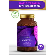 Hekimzade Marifolia Doğal Metabolizma Desteği Sağlayan Mürver Çiçeği İçeren Takviye Edici Gıda 30 Kapsül 800mg