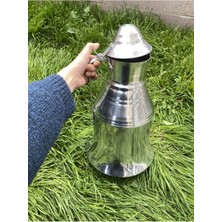 PremiumPort Alüminyum Güğüm, 38 cm Yüksek, 26 cm Çap, Köy Evi Sobası Için Ideal