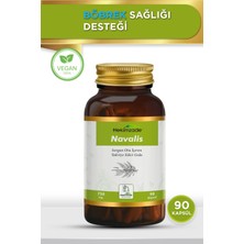 Hekimzade NAVALIS 90 Kapsül 750mg– Bitkisel Böbrek ve Detoks Desteği Sağlayan Takviye Edici Gıda