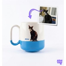 Kişiye Özel Evcil Hayvan Çizimli Seramik Kupa – Fotoğraftan Özel Tasarım