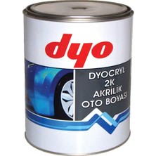 Dyo Cryl 2k Akrilik Oto Boyası Fiat 249 Beyaz 1 Litre