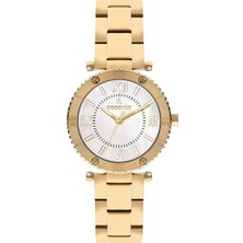 Essence Kadın Kol Saati – Gold Kordon, Beyaz Kadran