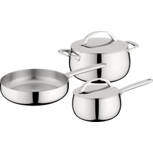 Berghoff Home Belly 5li Tencere Seti Stellar Çelik