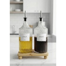 Perotti Viking 2'li Cam Yağlık Seti - 3 Parça, 2x1 Litre, Gümüş