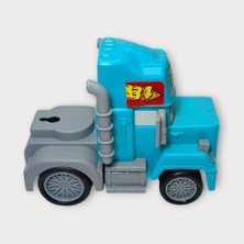 Sürtmeli Oyuncak Tır - Mavi (Lisinya)