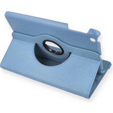 Kafkas Store I-Tdr Ipad Mini 1 Kılıf 360 Tablet Deri Kılıf - Turkuaz