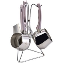 PremiumPort Kahve Yapımına Uygun, Şık ve Dayanıklı Soft Cezve Seti