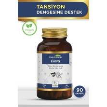 Hekimzade EMTA 750 mg 90 Kapsül – Dolaşım ve Kan Basıncı Fonksiyonunu Destekleyen Takviye Edici Gıda