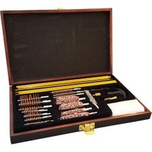 Kafkas Store I-Tdr 27PARÇA Ahşap Kutu Evrensel  Temizleme Seti